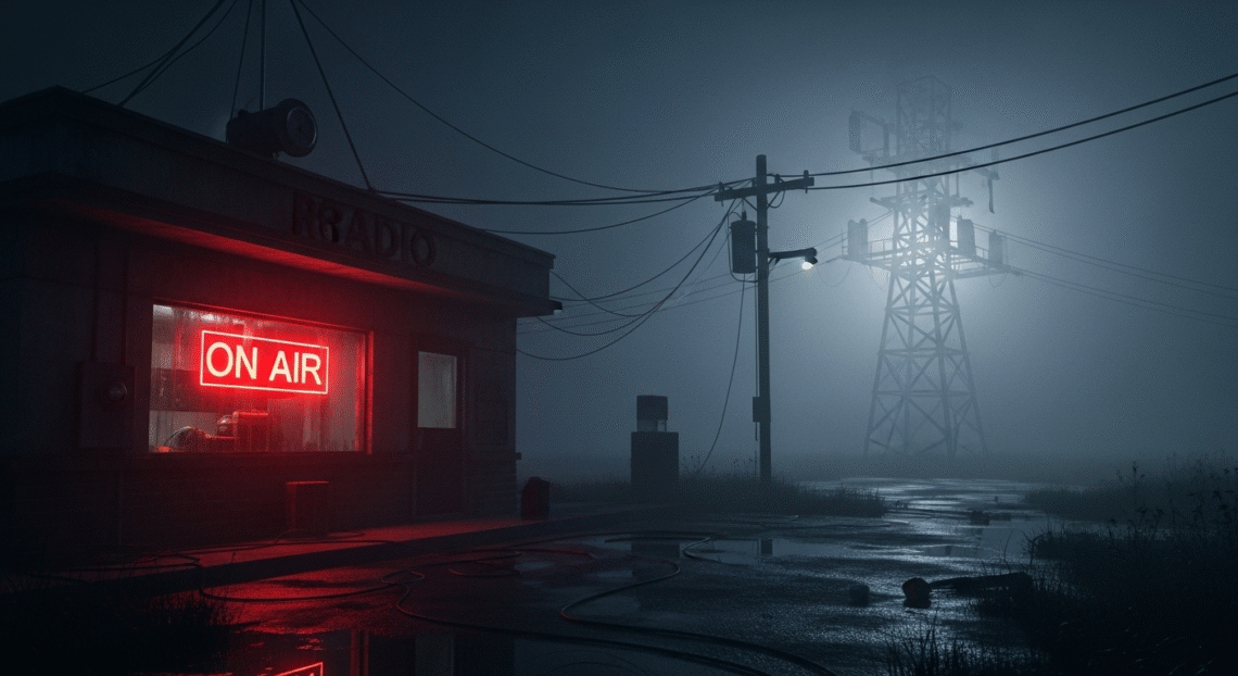 overnight radio operator for Station 103.3 FM