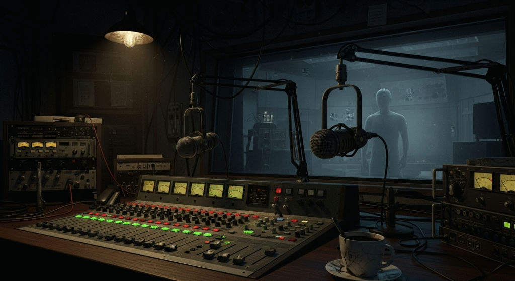 overnight radio operator for Station 103.3 FM