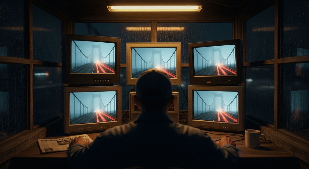 Night Shift Job at Hollow Creek Bridge